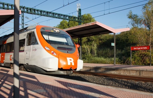 Train RENFE Barcelona - Sant Cugat