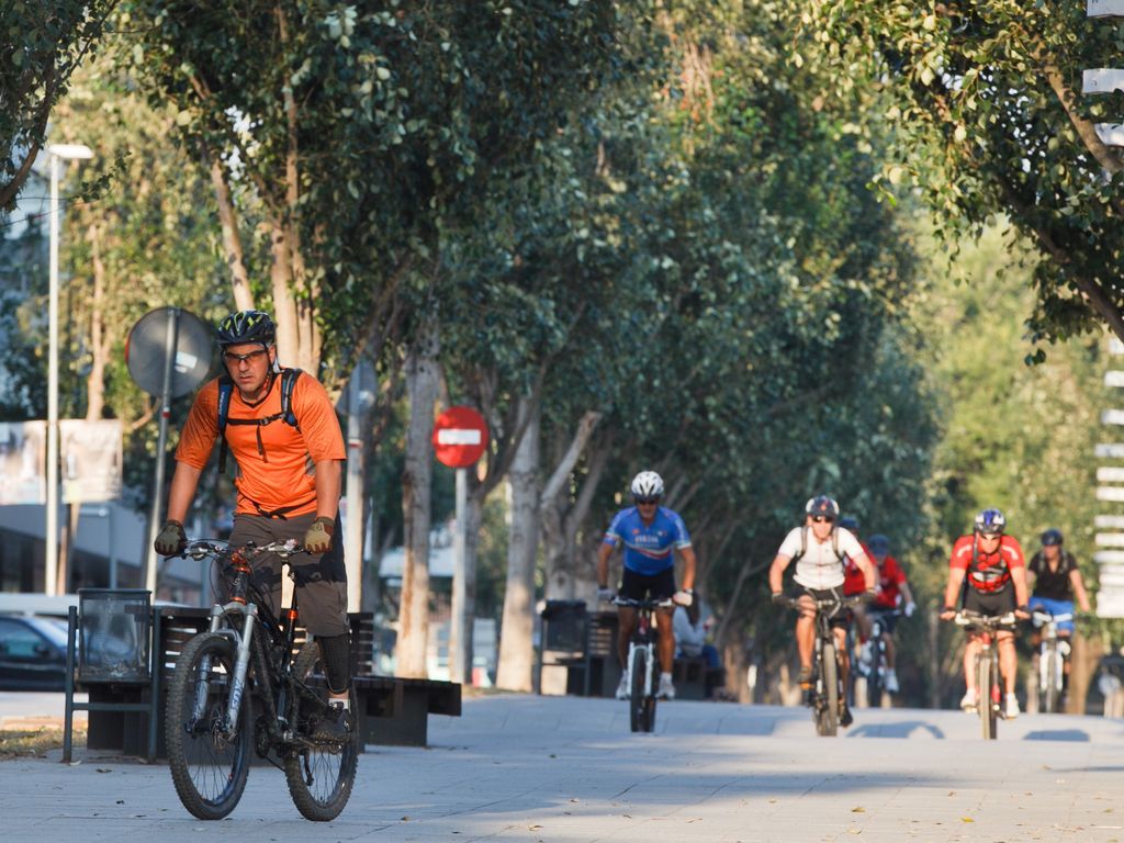 Ciclistas - Sant Cugat.